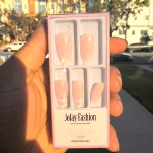 Elegant Pink Press-On Nails